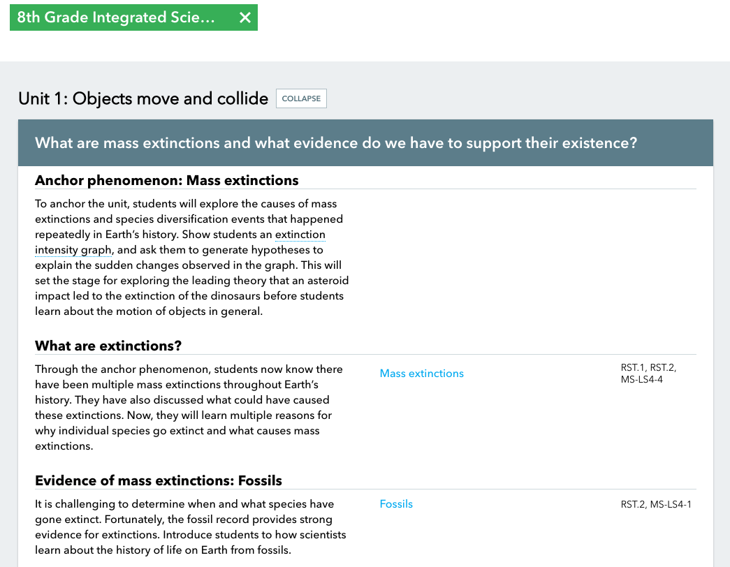 3rd Grade Science - Content - Actively Learn